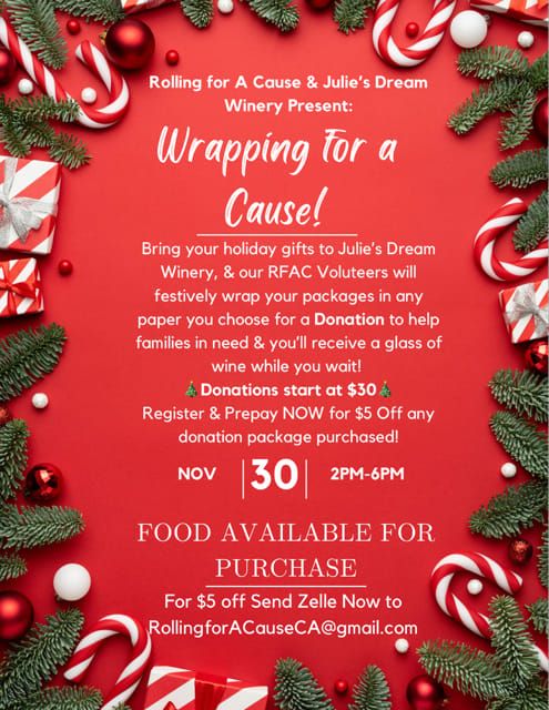 wrapping for a cause