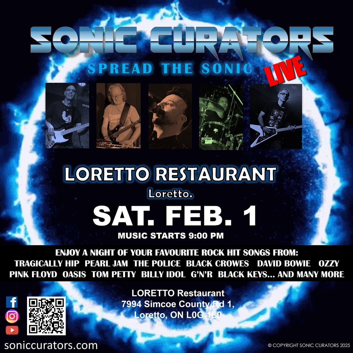 Sonic Curators @ Loretto Restaurant