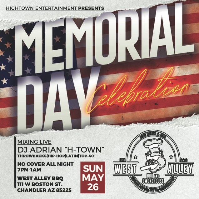 Memorial Day Celebration - DJ Adrian
