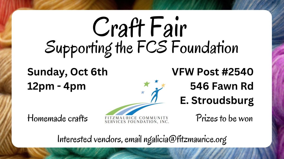 FCS Foundation Craft Fair