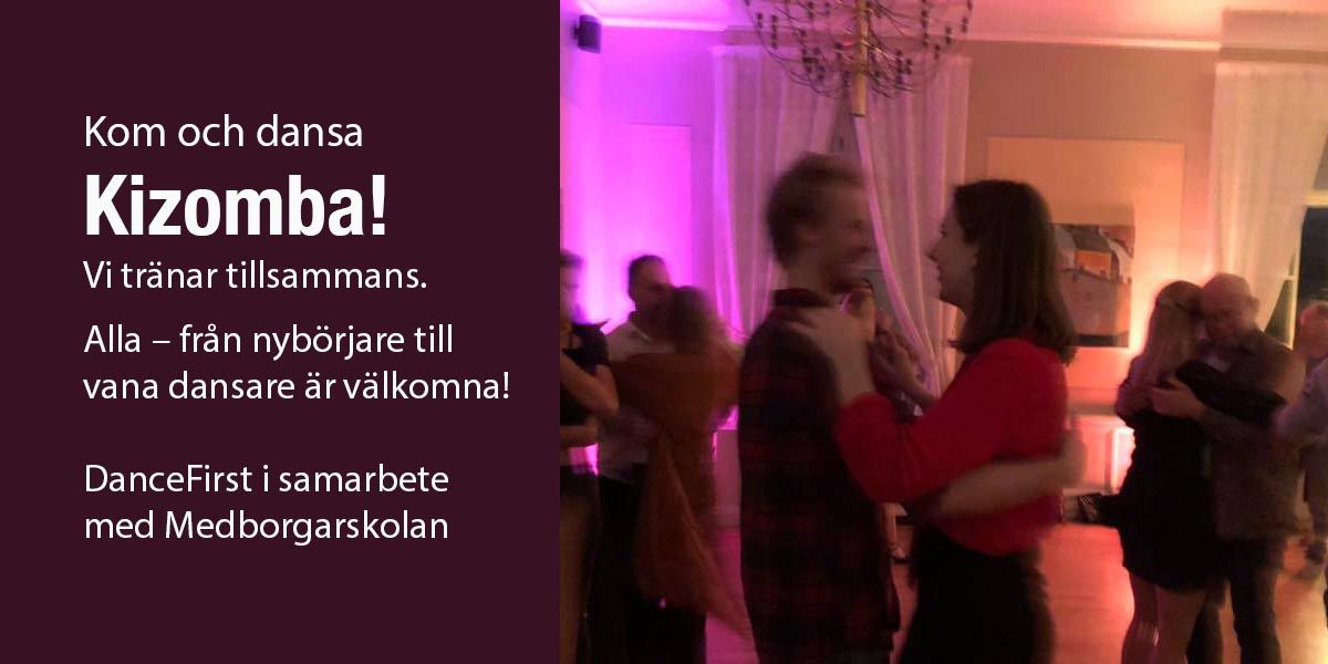 Kizomba socialdans - dags f\u00f6r mer Kizomba i Karlstad