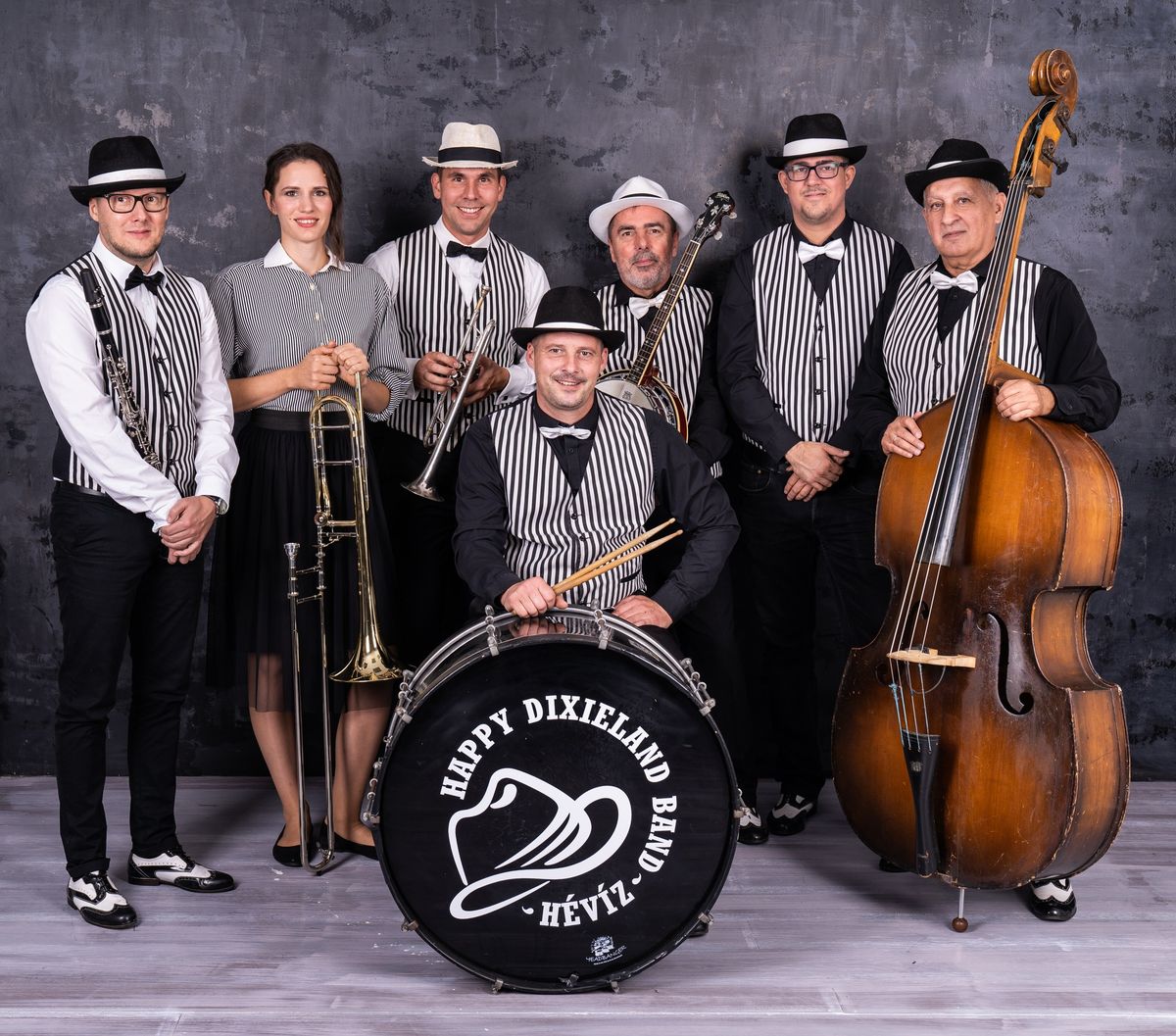 JazzSzerda - Happy Dixieland Band H\u00e9v\u00edz & Malek Andrea