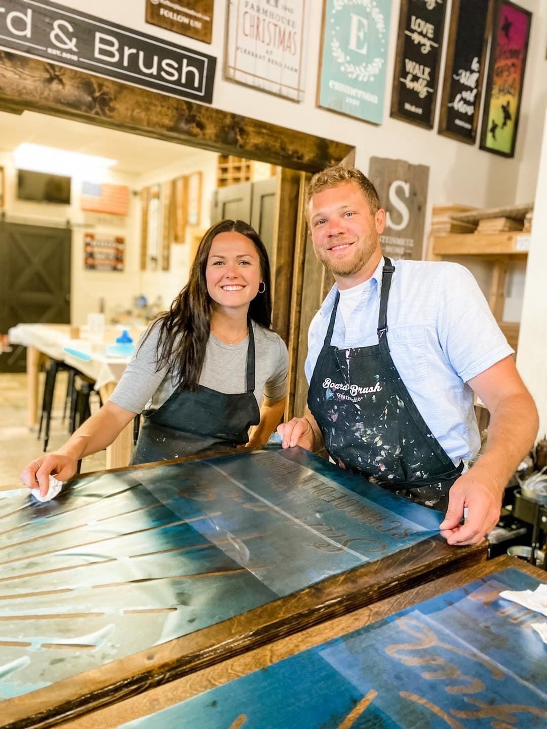 DIY CORNHOLE BOARDS PARTNER WORKSHOP