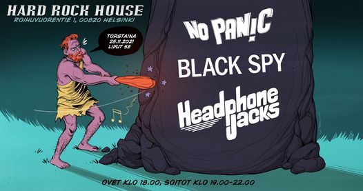 Torstaiklubi: Headphone Jacks, Black Spy, No Panic