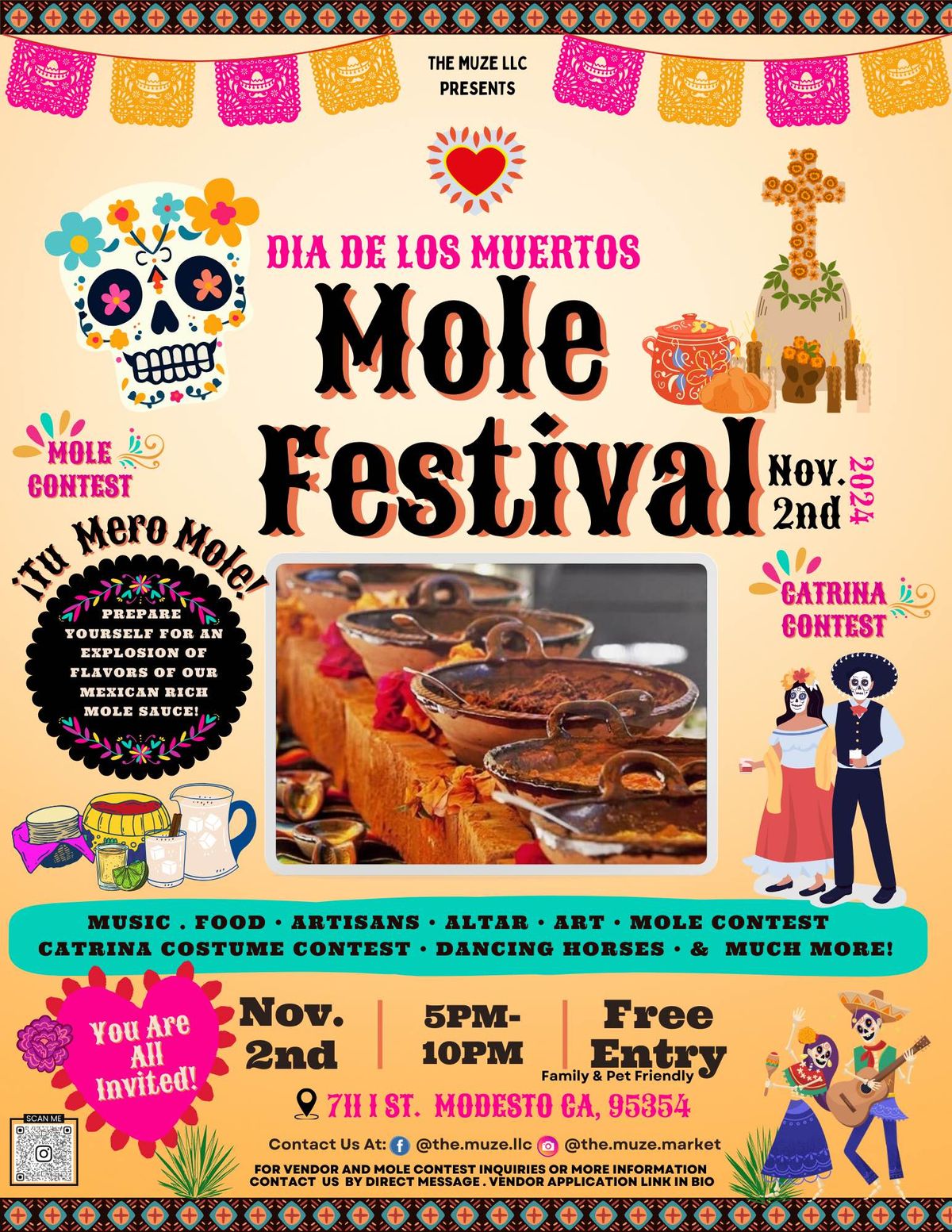 D\u00eda De Los Muertos Mole Festival 