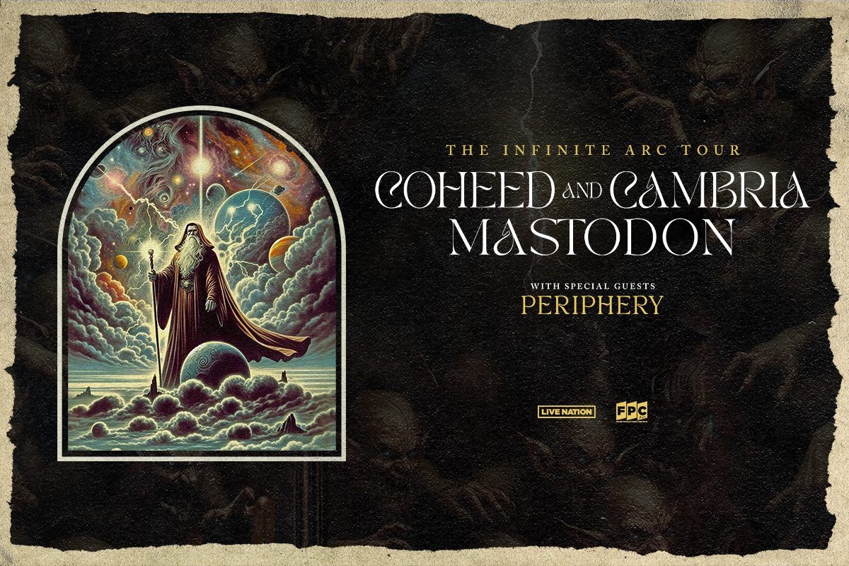 Coheed and Cambria with Mastodon at Hartford HealthCare Amphitheater