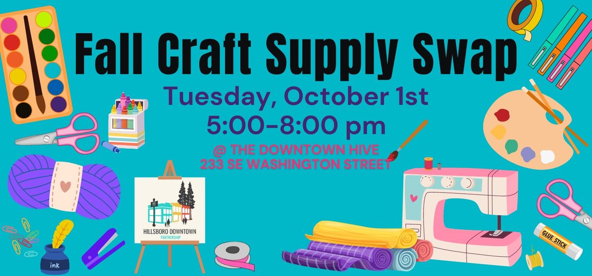 Fall Craft Supply Swap