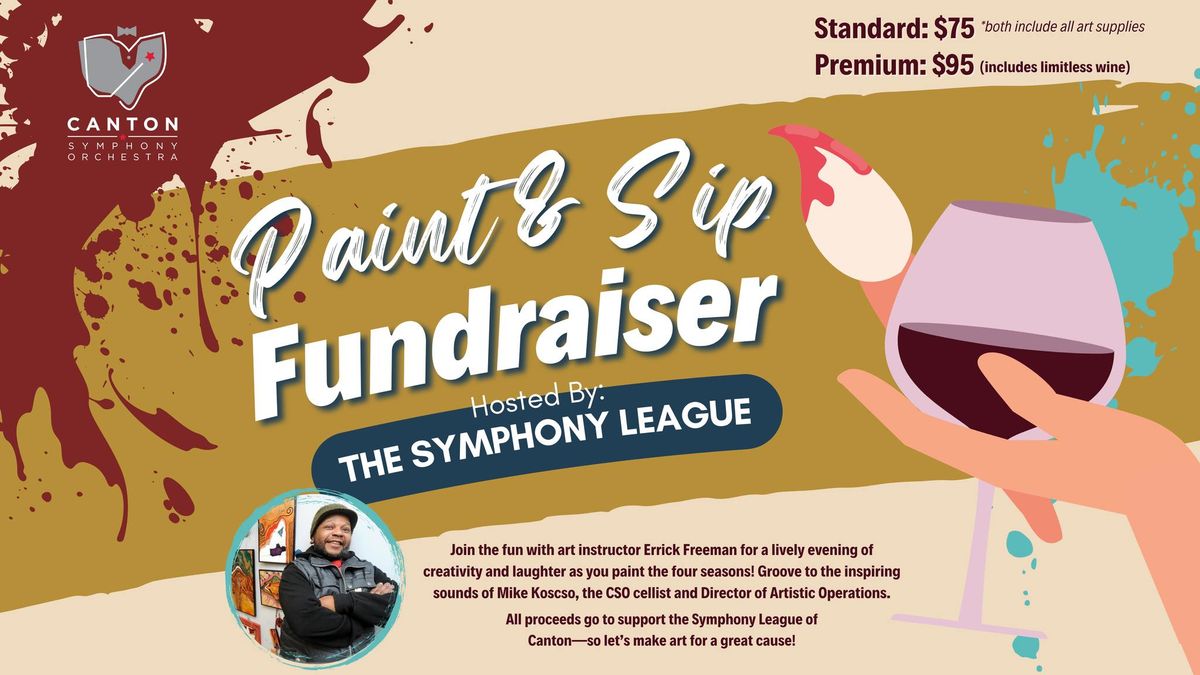 Paint & Sip: A Fundraiser by the Symphony League