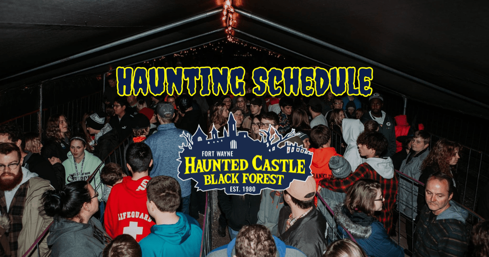 Haunted Castle and Black Forest 2025 Season
