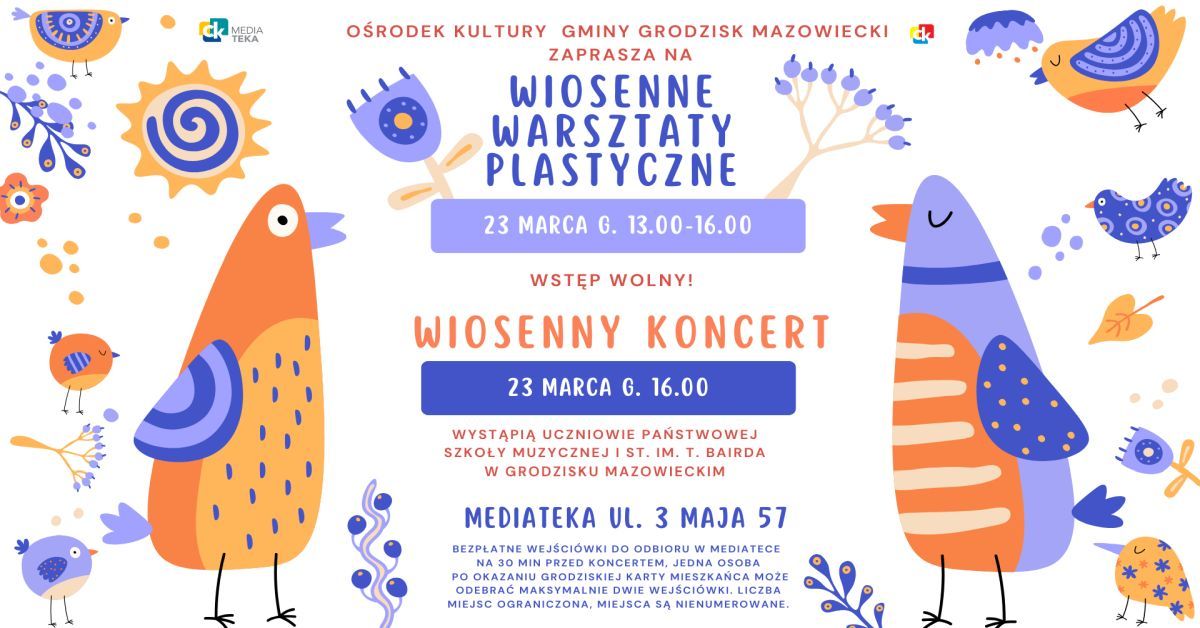 Wiosenne warsztaty i koncert