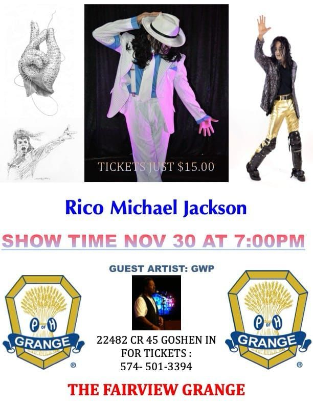 Rico Michael Jackson and GWP Live at the Grange