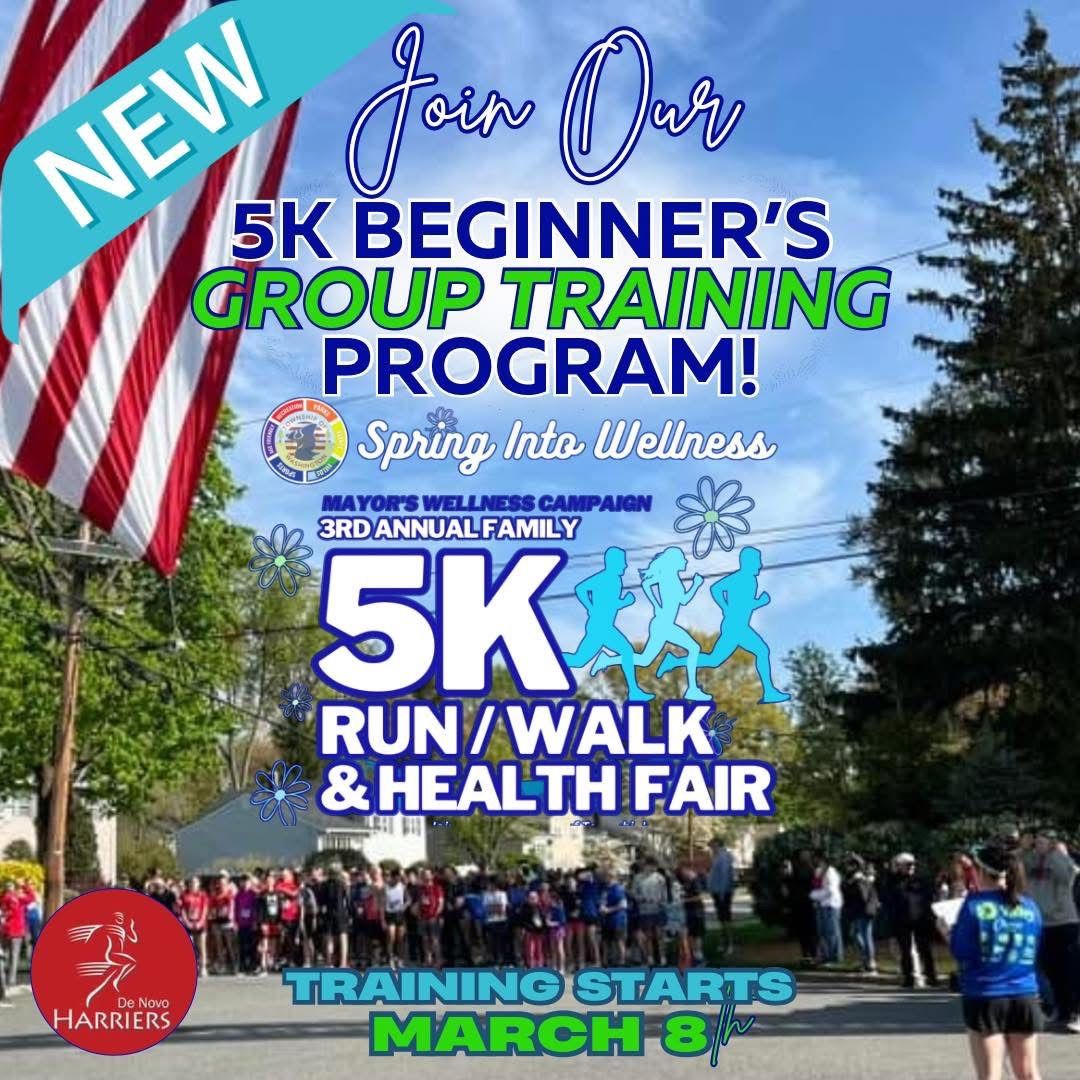 Beginners 5K Group Training Program for a 5k