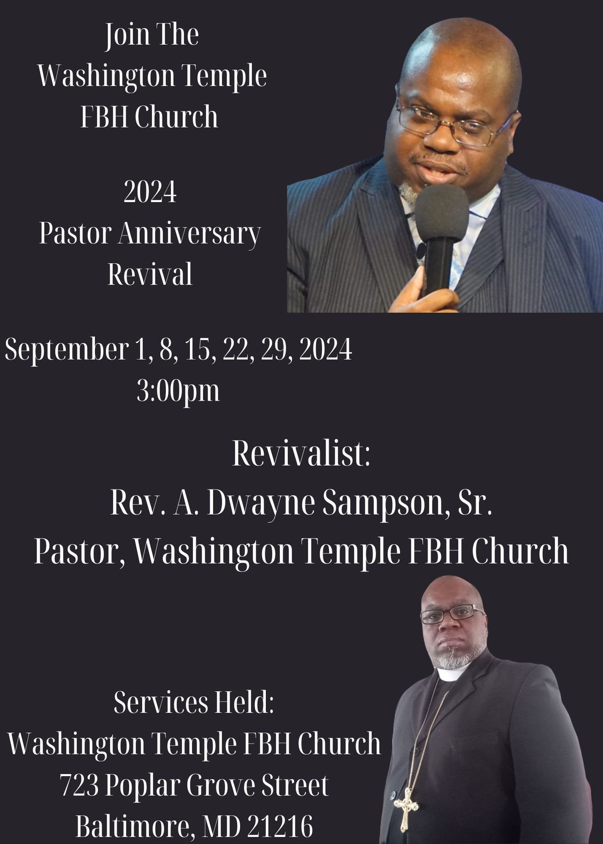 Pastor Anniversary Revival