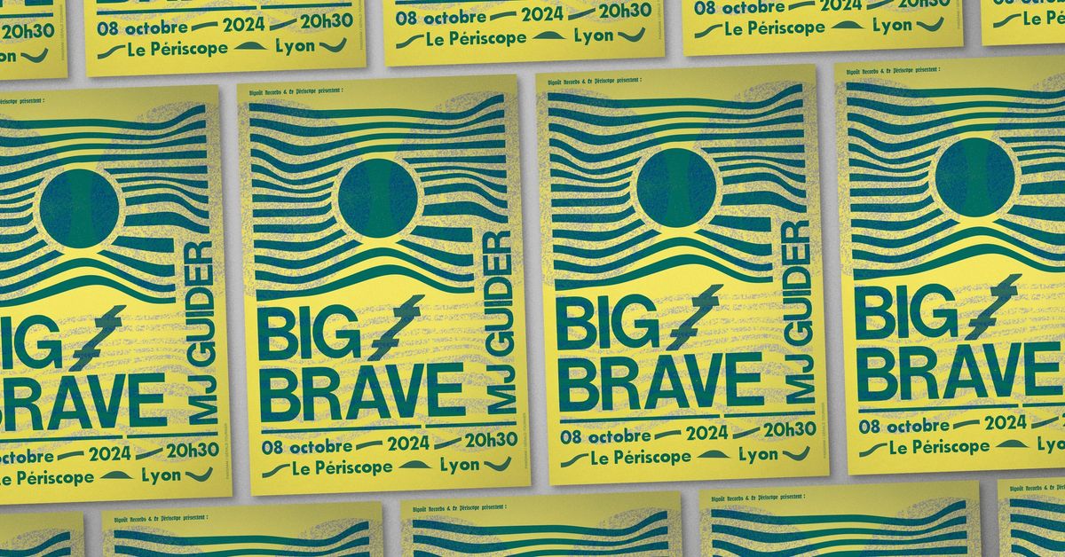 BIG BRAVE + MJ Guider en concert au P\u00e9riscope