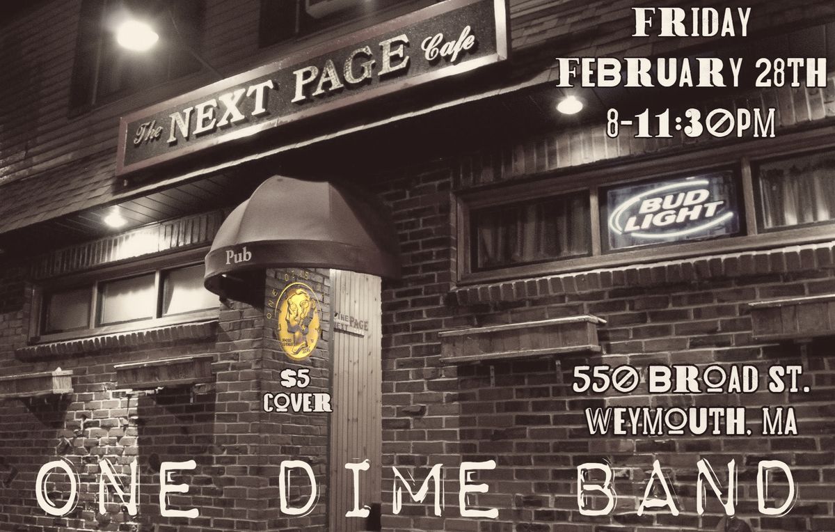 One Dime Band @ the Next Page