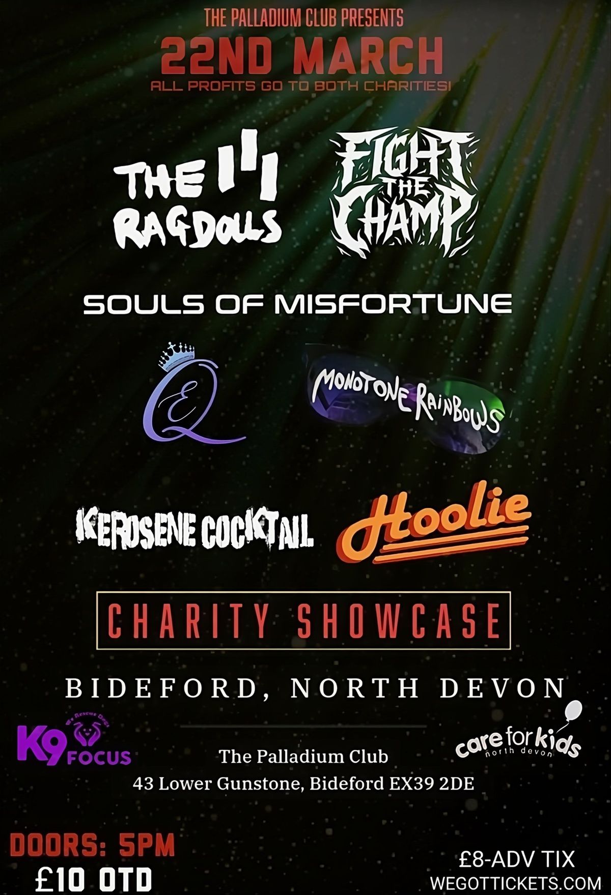 Battle of the band's charity showcase