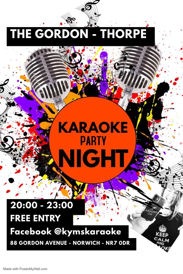 Karaoke Night @The Gordon Thorpe