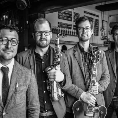 SWINGIN\u2019 N SHAKIN\u2019 with the Alex Burgoyne Quartet