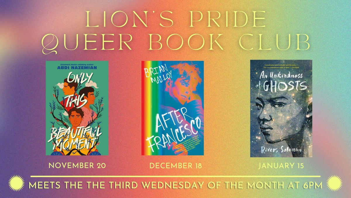 Lion's Pride Queer Book Club