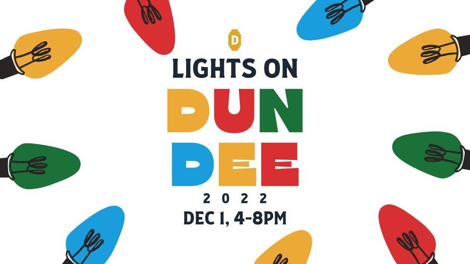Lights on Dundee 2022, Historic Dundee, Omaha, 1 December 2022