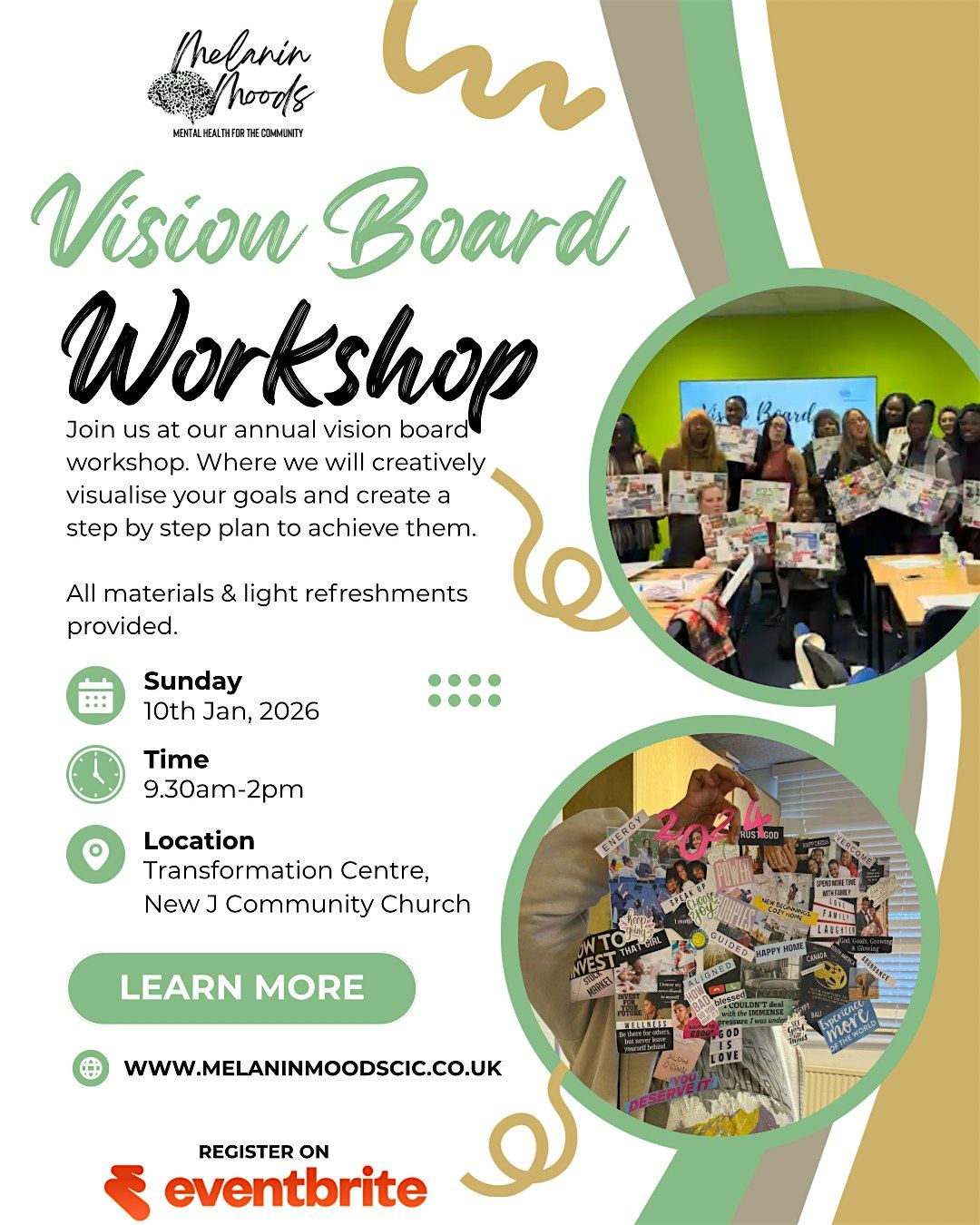 Building Vision Events Vision Board Workshop 2026, New Jerusalem Community Church, Birmingham ...