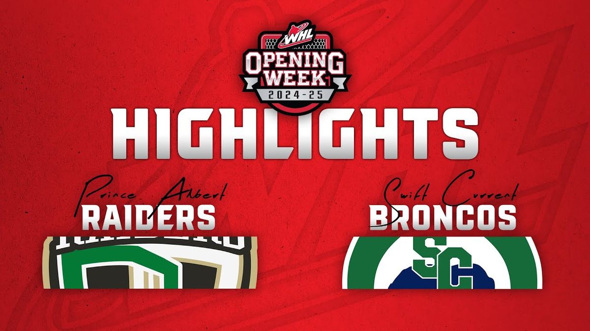 Prince Albert Raiders at Everett Silvertips
