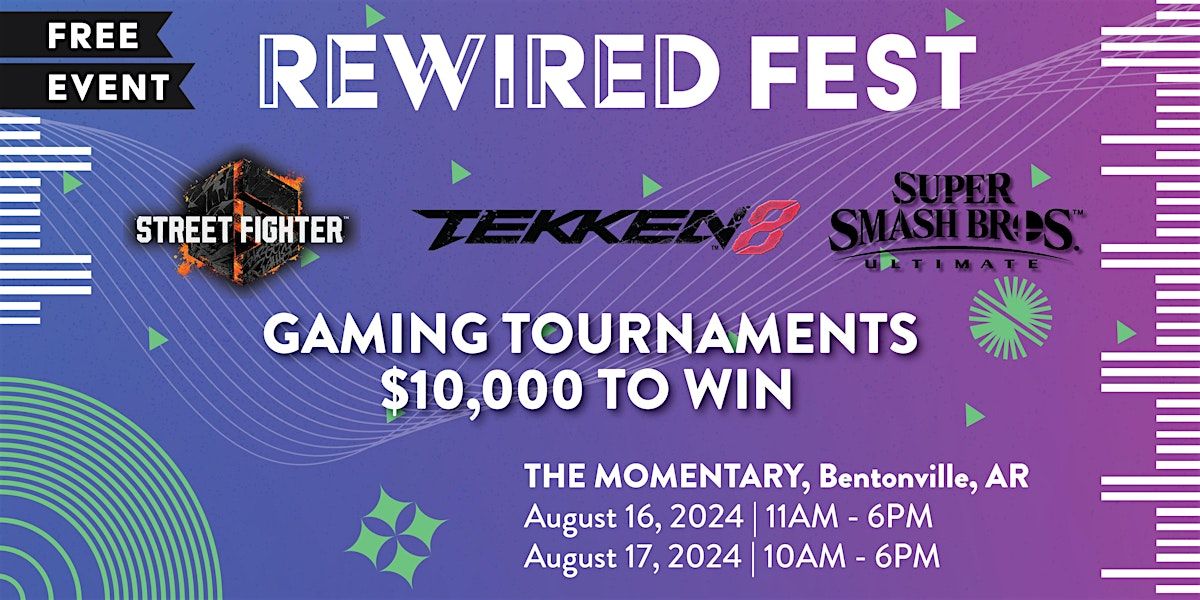 ReWired Fest 2025, The Momentary, Bentonville, 16 August to 17 August