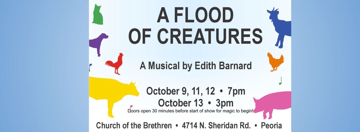 Flood of Creatures - A Musical for PAWS