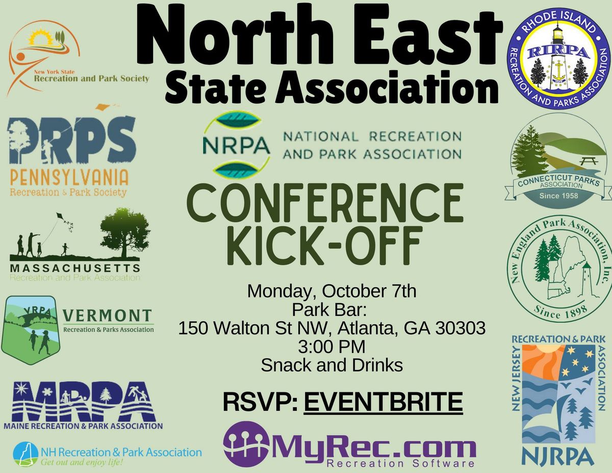 NorthEast State Associations: 2024 NRPA Conference Kick-Off with MyRec.com!