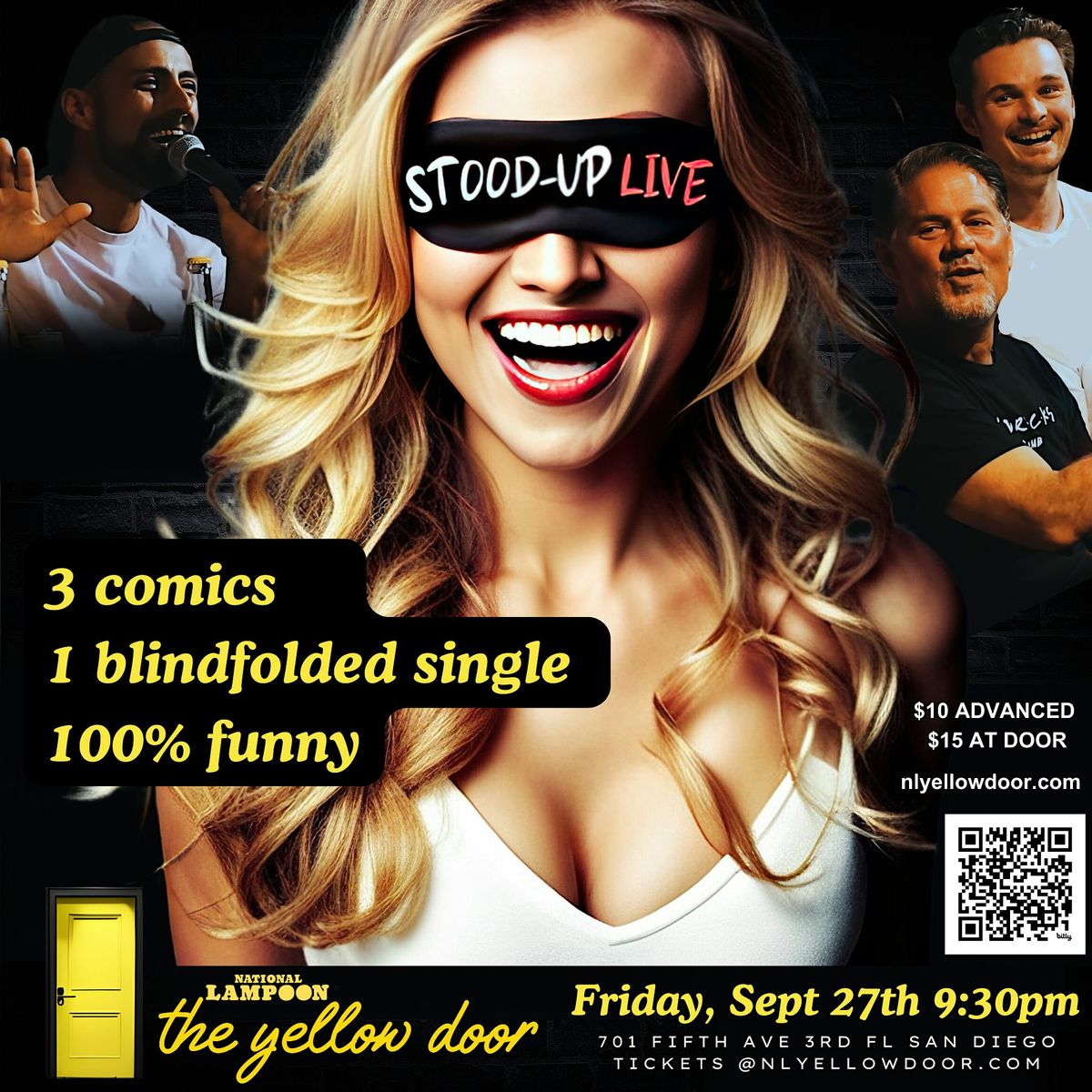 Stood-Up Live! Comedy Blind Dating Show @ National Lampoon: The Yellow Door