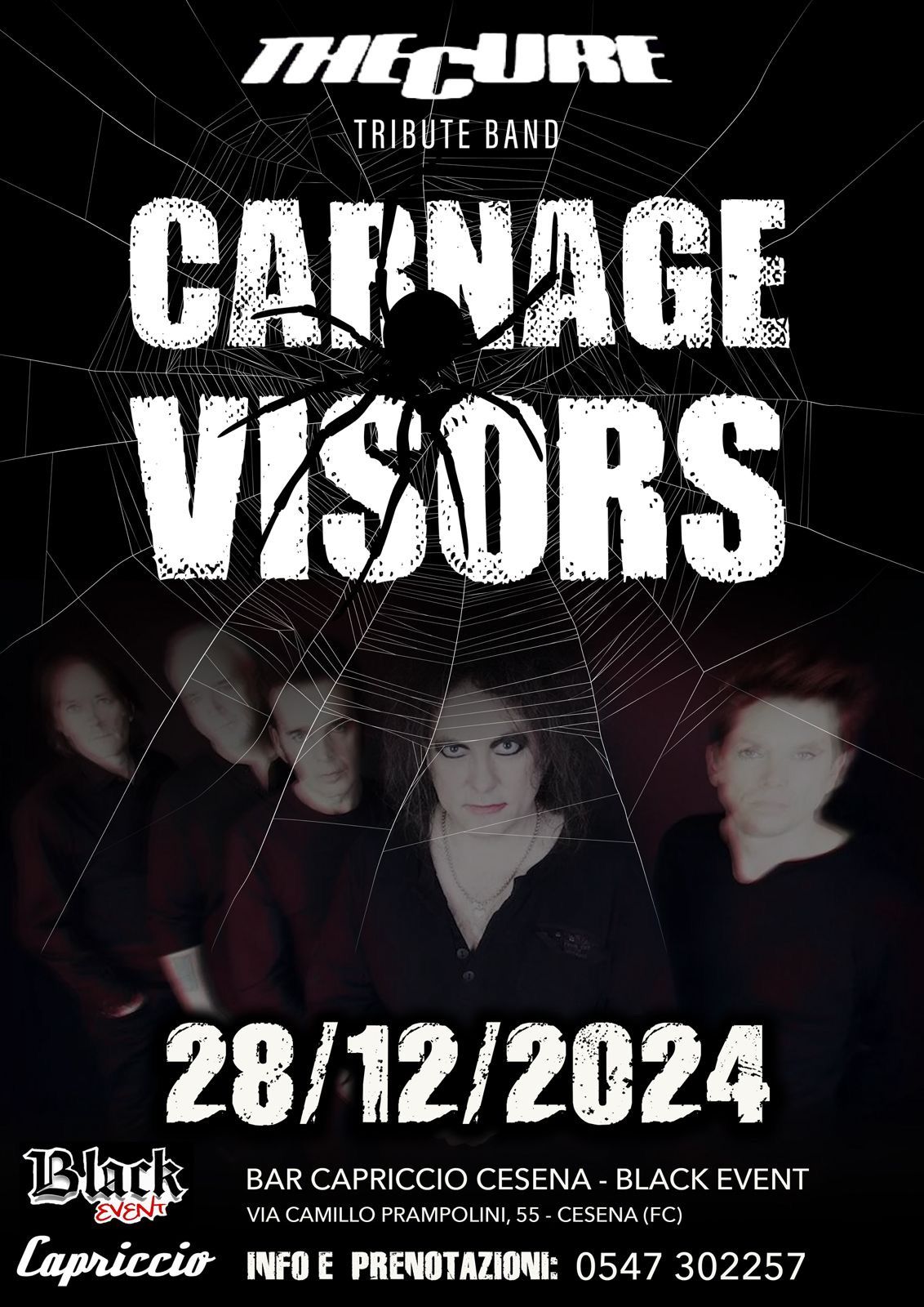 CARNAGE VISORS | LIVE @BAR CAPRICCIO