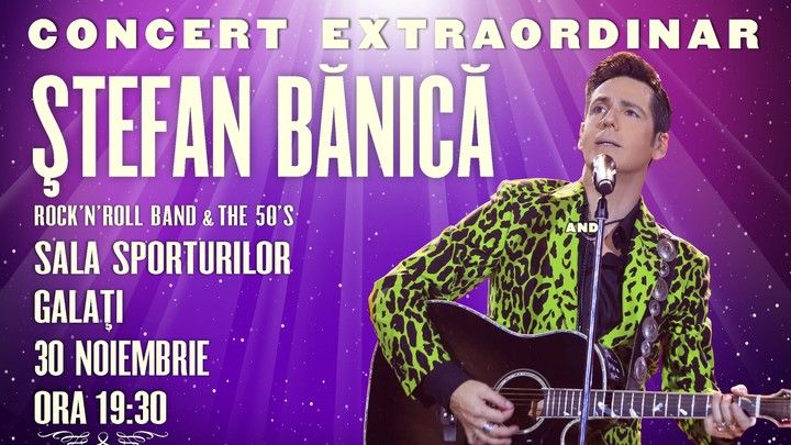 Concert Extraordinar Stefan Banica - Galati