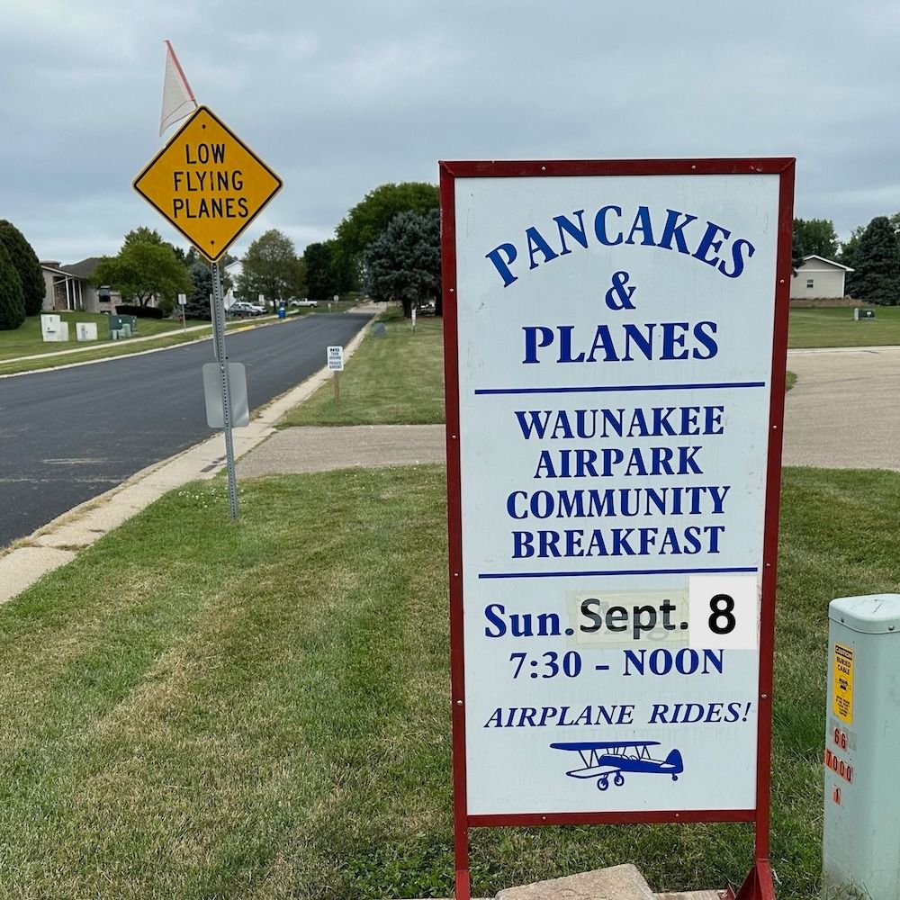 Community Pancake Breakfast - Pancakes & Planes!