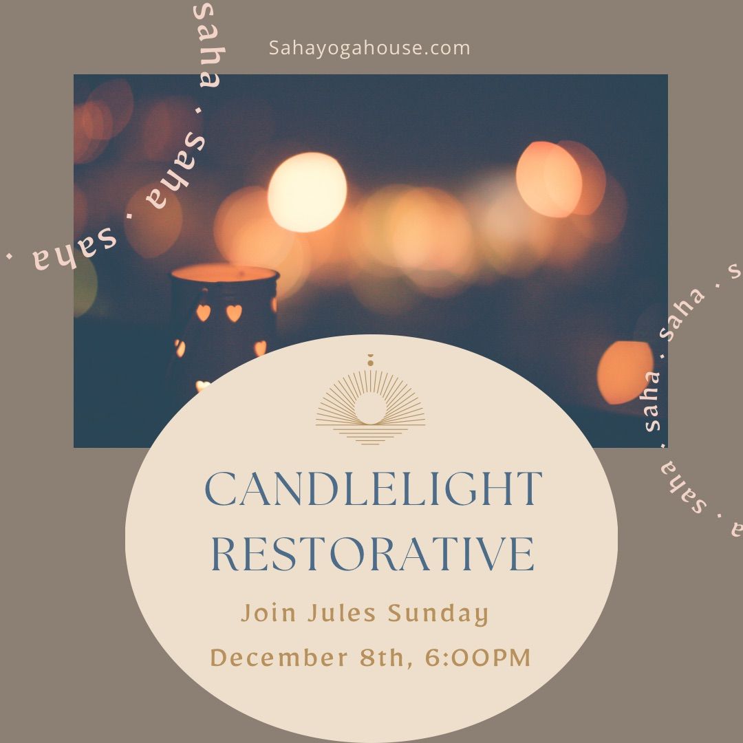 Candlelight Restorative: Holiday Calm + Peace