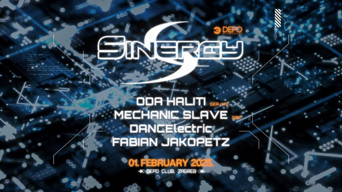 SINERGY with ODA HALITI & MECHANIC SLAVE at DEPO KLUB