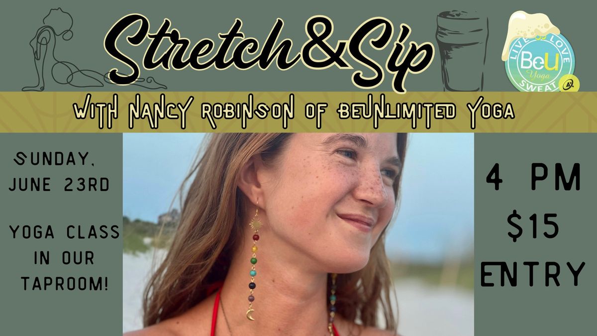 Sip & Stretch with Nancy Robinson 
