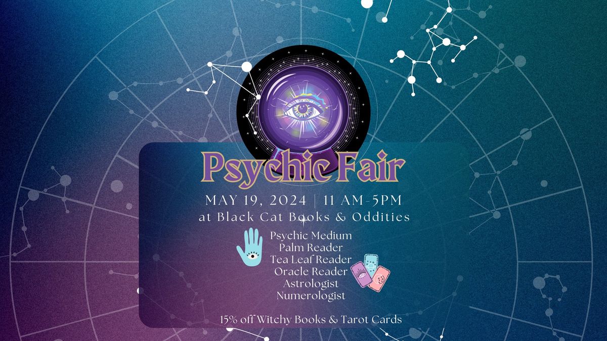 Psychic Fair @ Black Cat Books & Oddities
