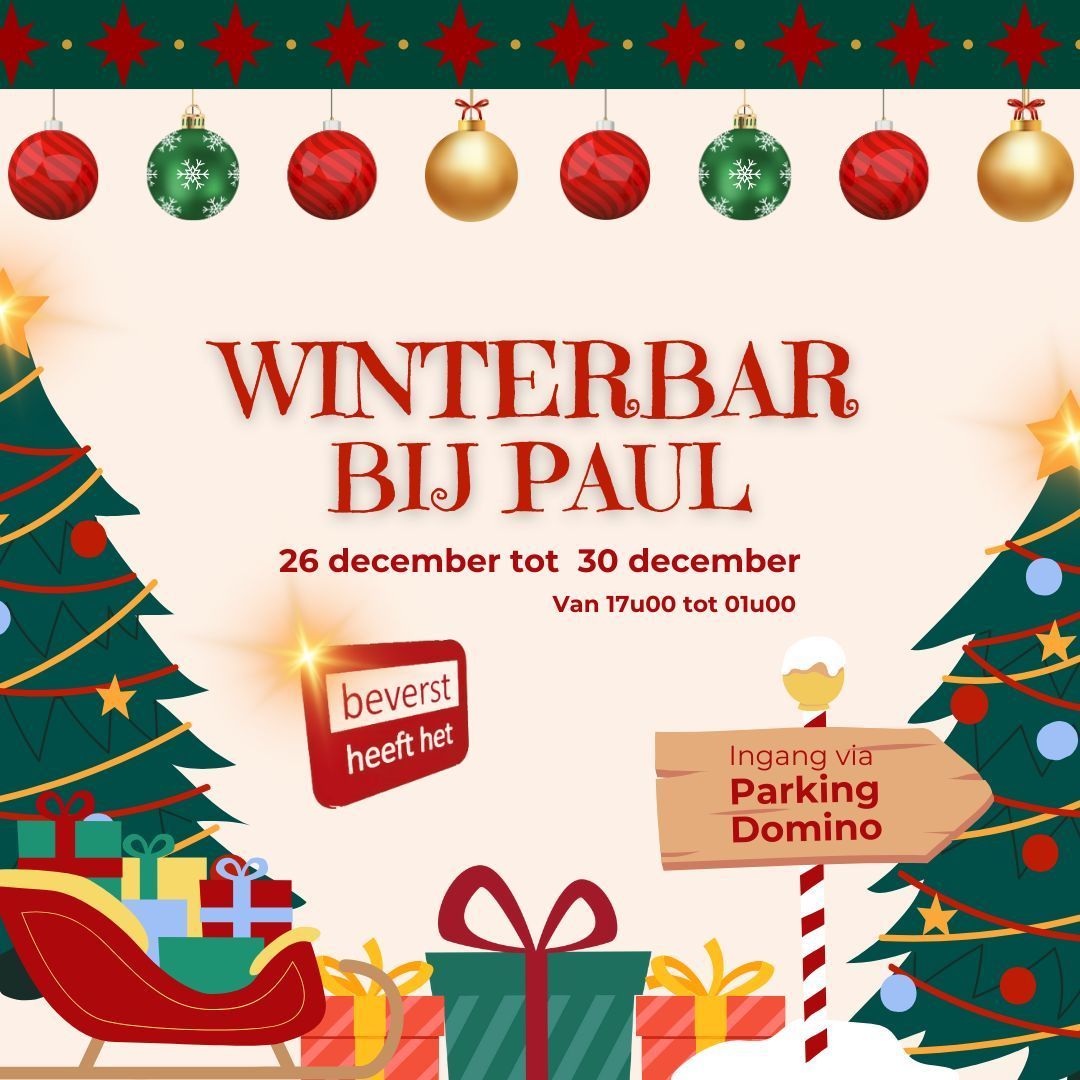 Winterbar bij Paul 