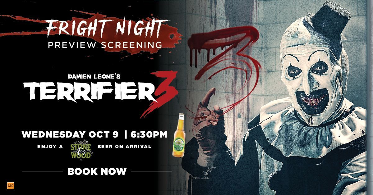 TERRIFIER 3 - Fright Night Preview