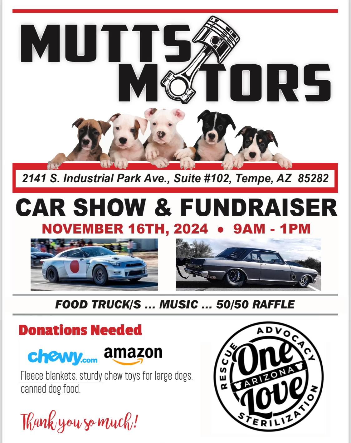 Mutts and Motors