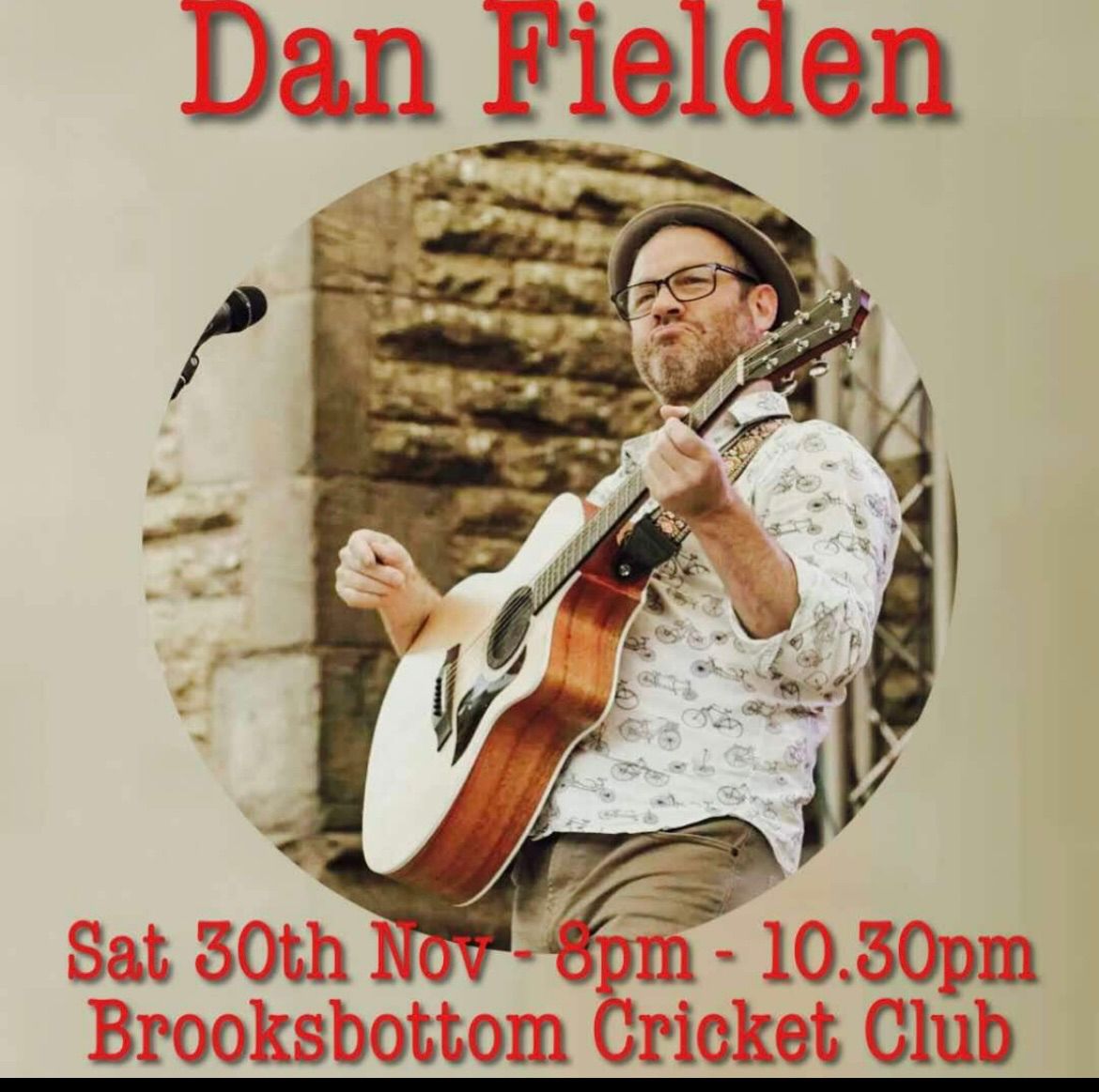 Live music with Dan Fielden