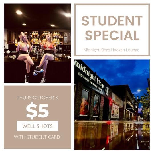 Student Night Deals