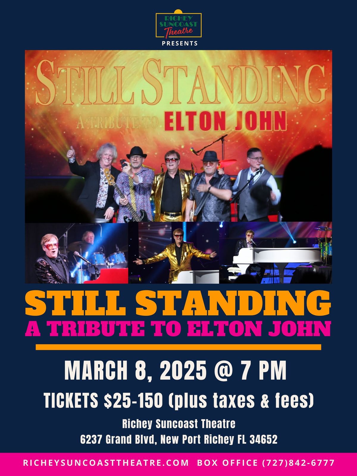 Elton John Tribute - Still Standing - LIVE @ Richey Suncoast Theatre