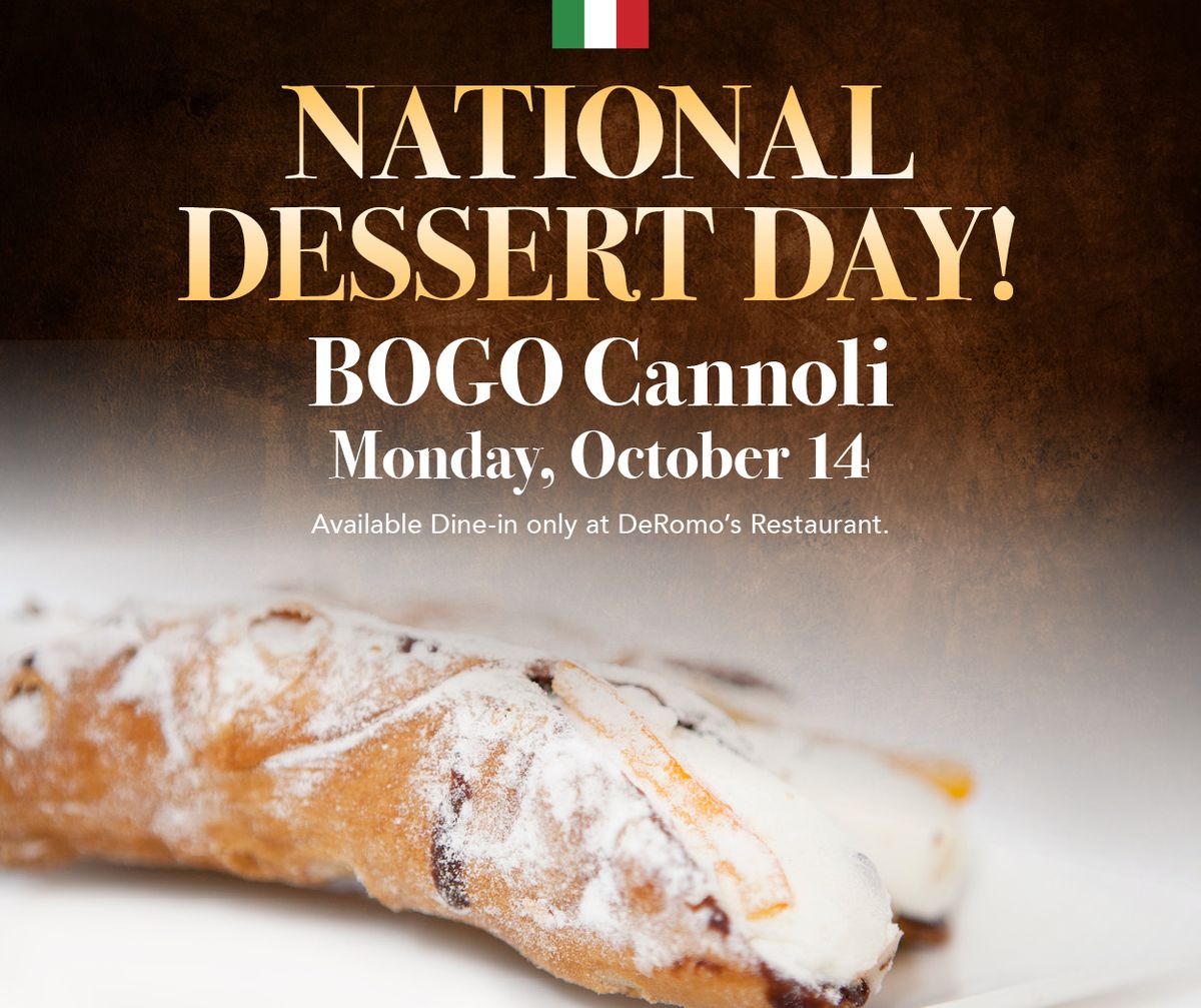 National Dessert Day at DeRomo's Restaurant