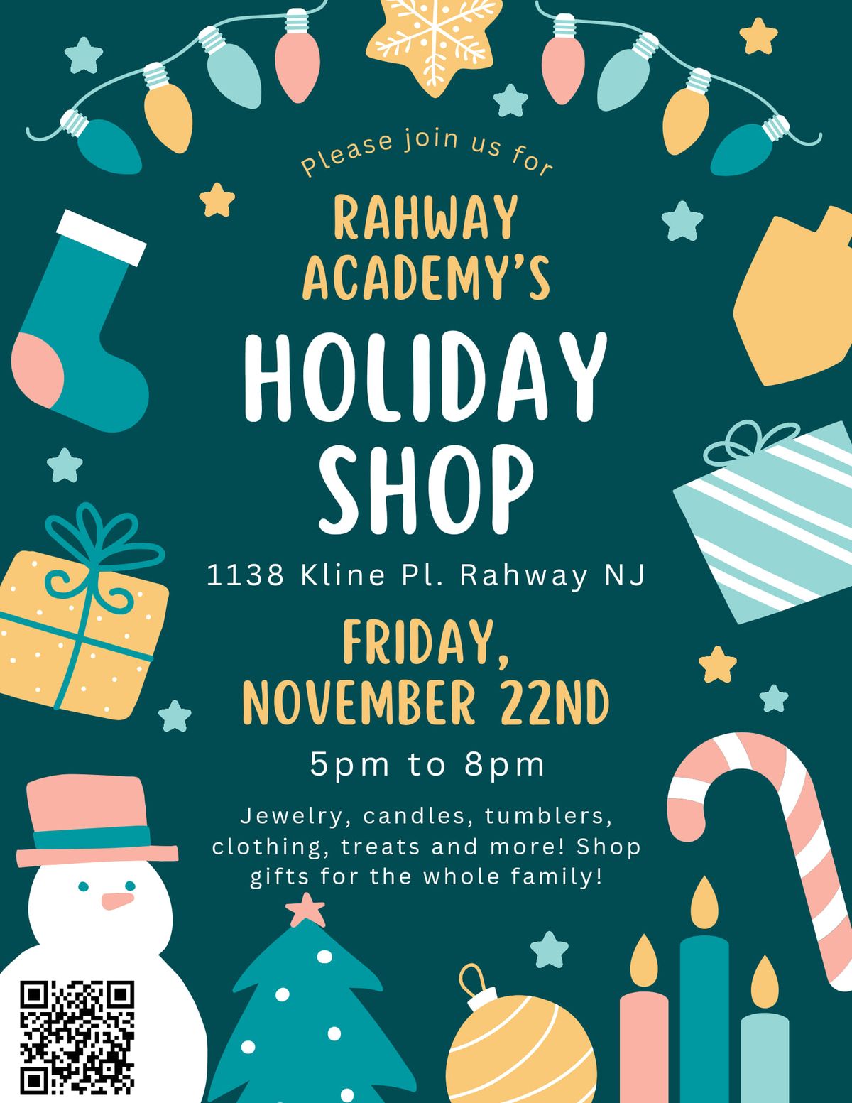 Rahway Academy Holiday Shop