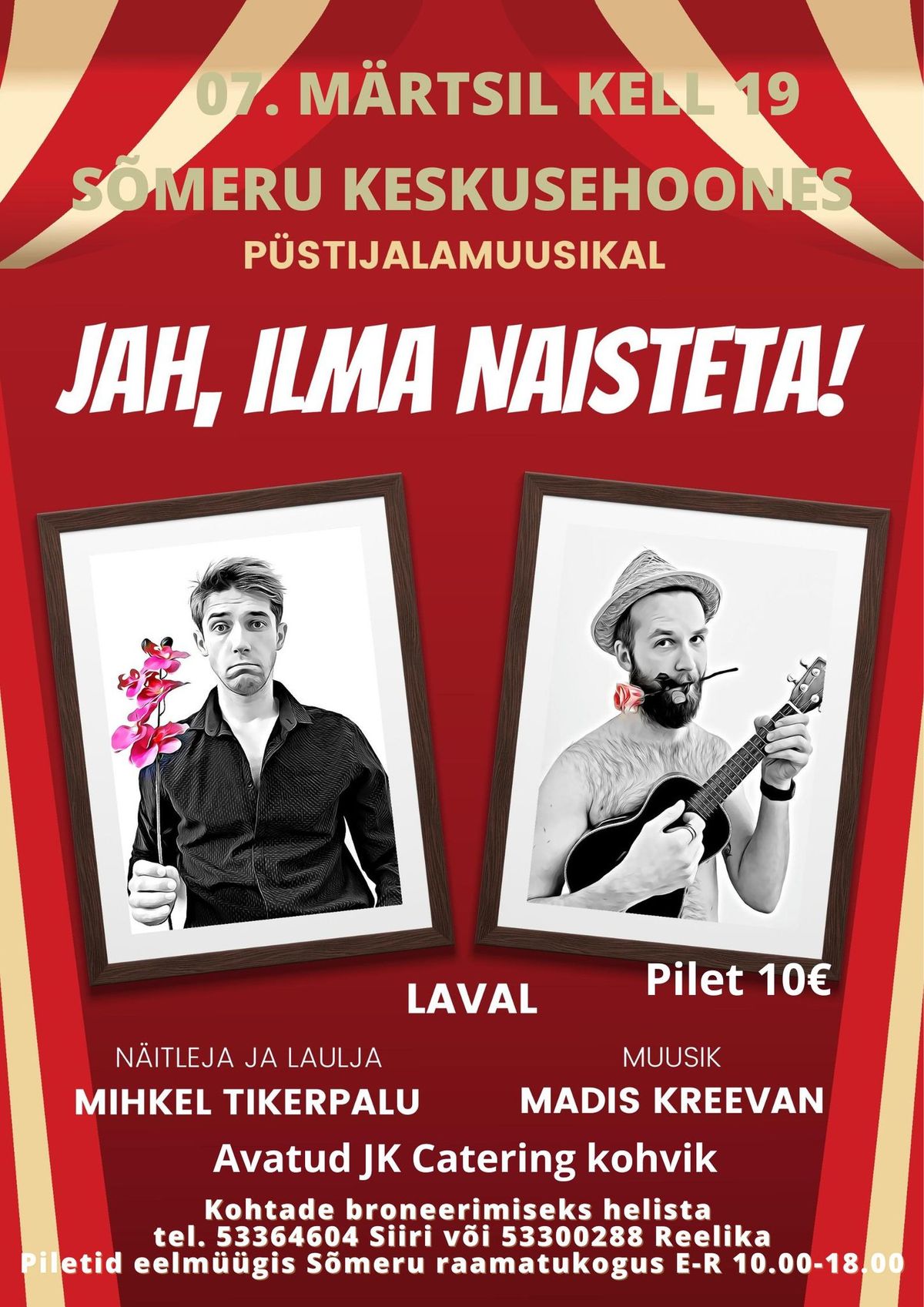 Salongi\u00f5htu P\u00dcSTIJALAMUUSIKAL "JAH ILMA NAISTETA"