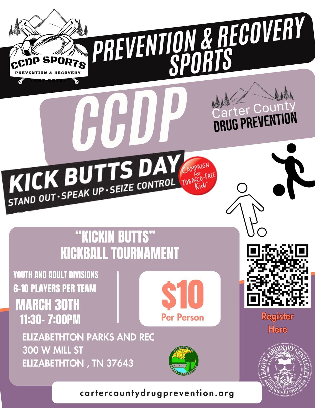 CCDP 8th Annual Kick Butts Kickball Tournament 