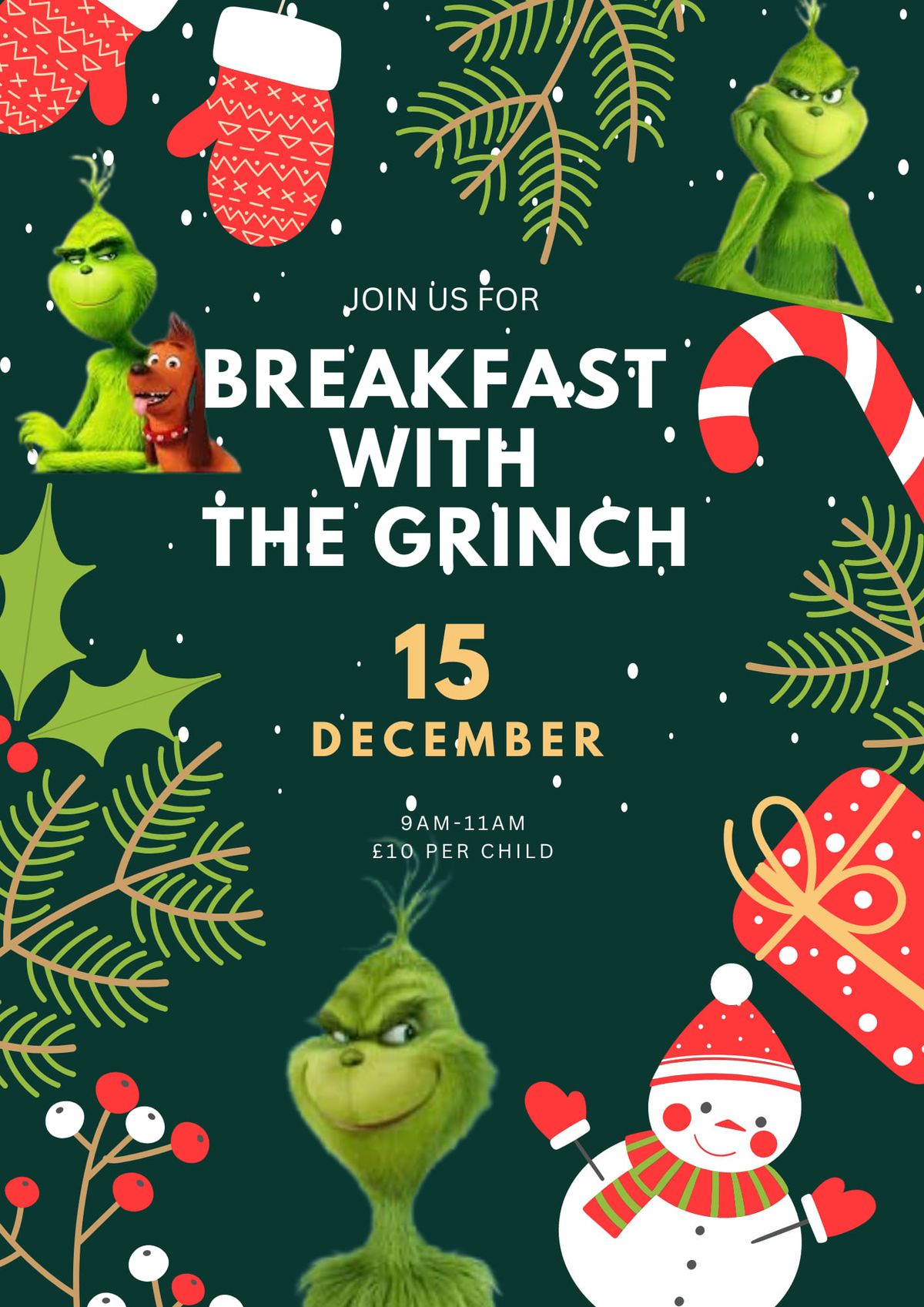  Breakfast with The Grinch\ud83d\udc9a