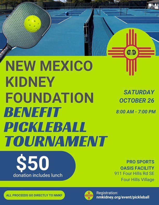 NMKF Benefit Pickleball Tournament