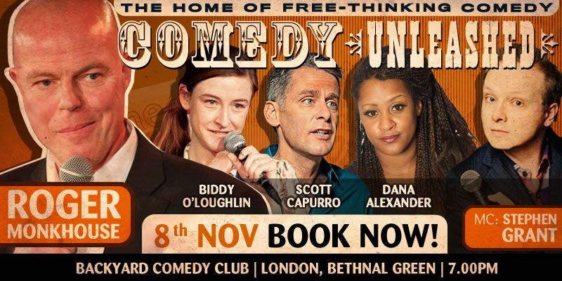 Roger Monkhouse at Comedy Unleashed